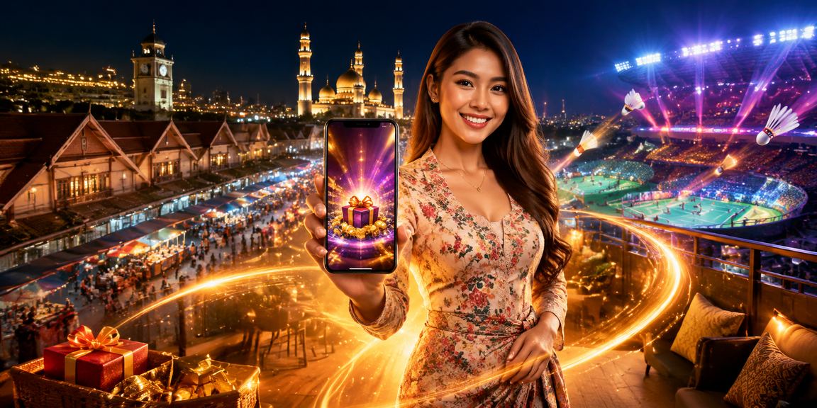 Player using a Malay-style online casino app in Kota Bharu